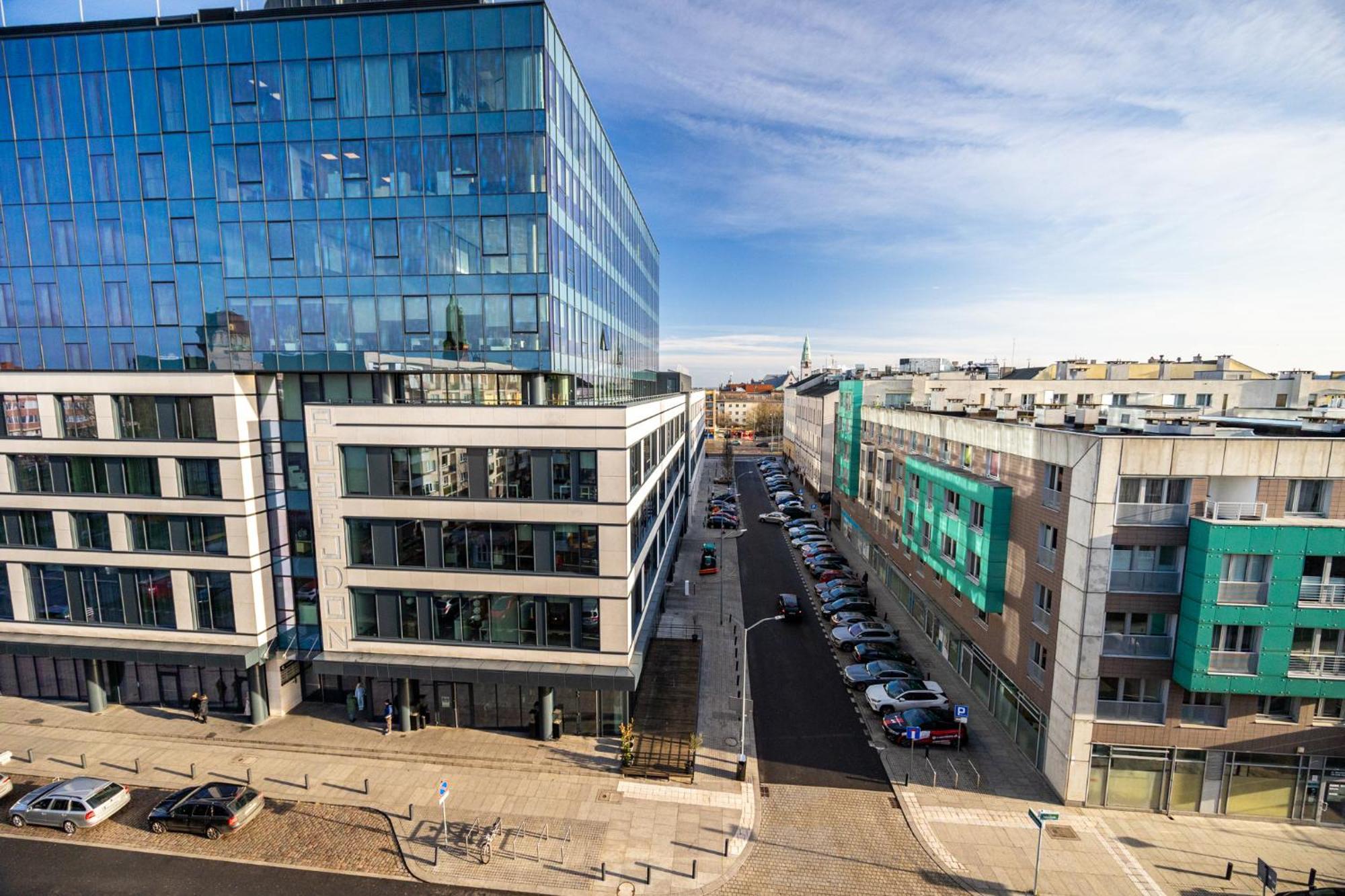 Apartament Szczecin Kobalt - Brama Portowa Exteriör bild
